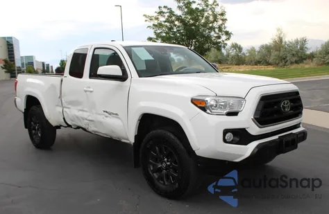 2021 Toyota Tacoma Access Cab из США, поврежденный, VIN 3TYSZ5ANXMT010581